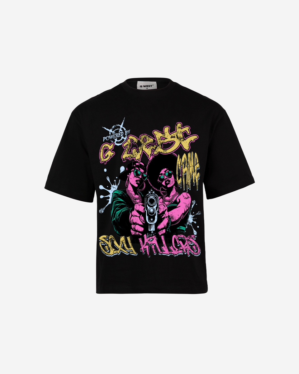 G West Trigger Twins Oversized Tee G West