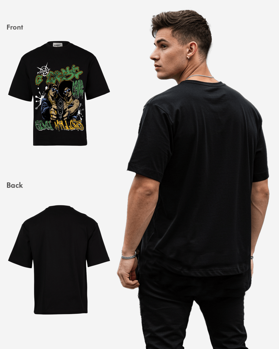 G West Trigger Twins Oversized Tee G West
