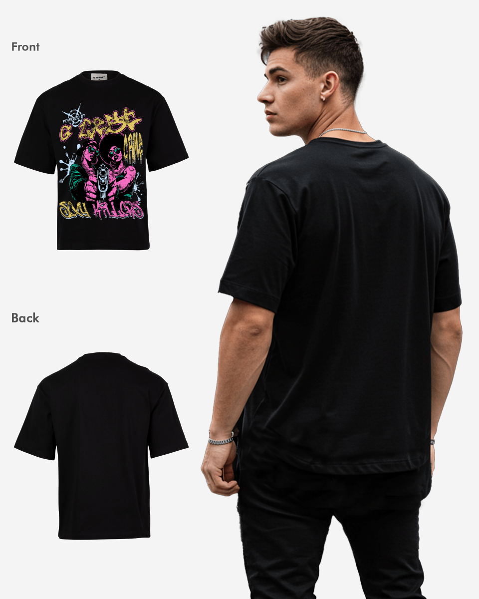G West Trigger Twins Oversized Tee G West