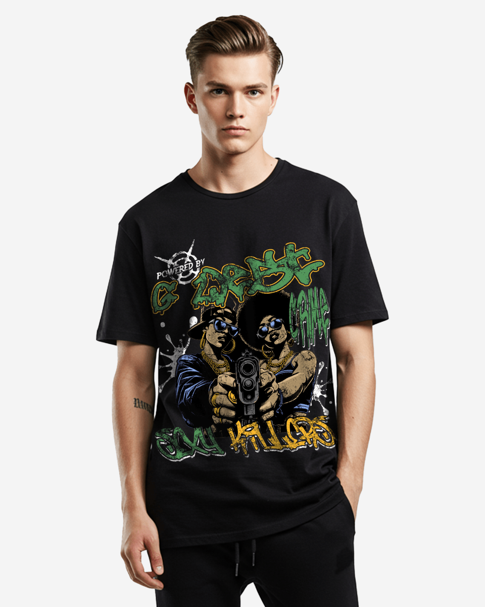 G West Trigger Twins Oversized Tee G West