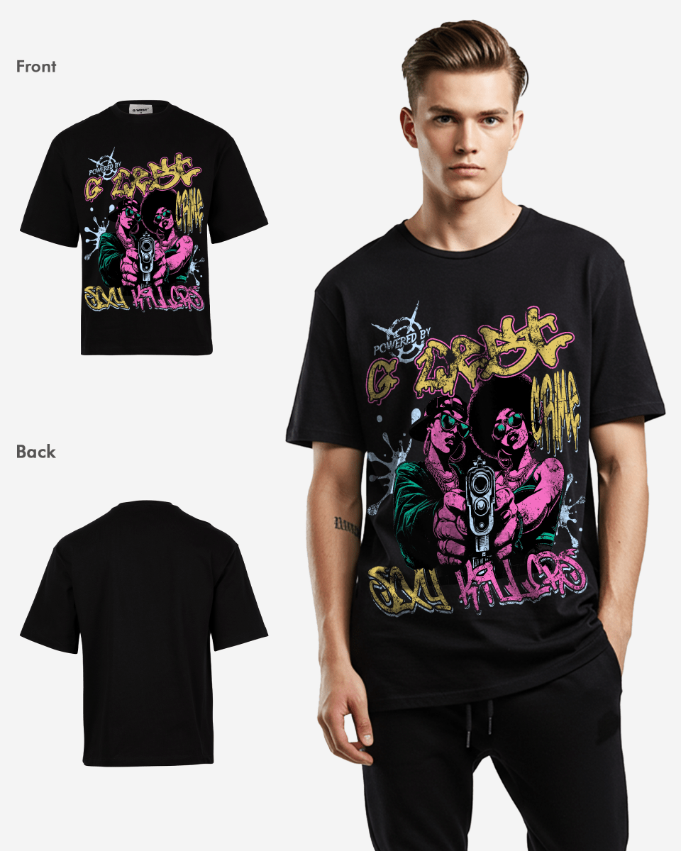 G West Trigger Twins Oversized Tee G West