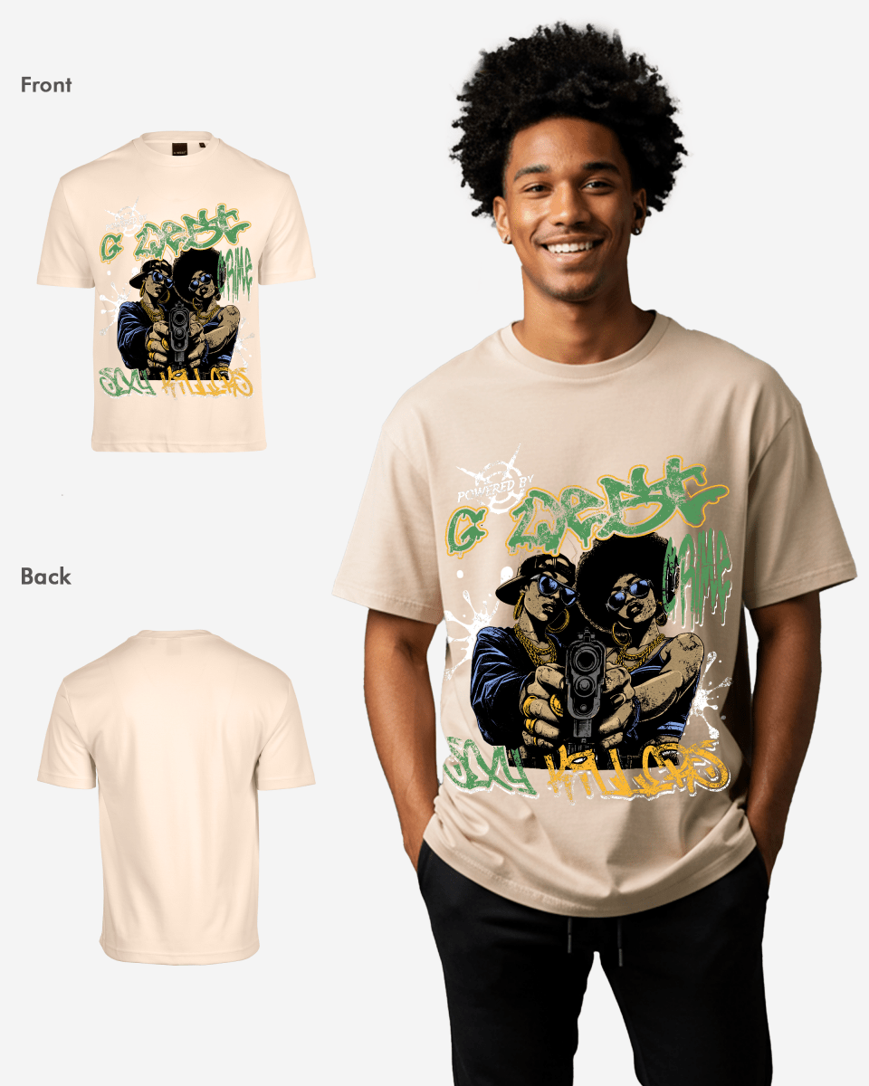 G West Trigger Twins Oversized Tee G West