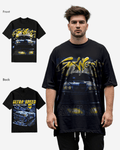 G West Ultra Speed Black T-Shirt Big and Tall Mens G West