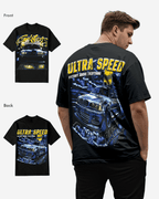 G West Ultra Speed Black T-Shirt Big and Tall Mens G West