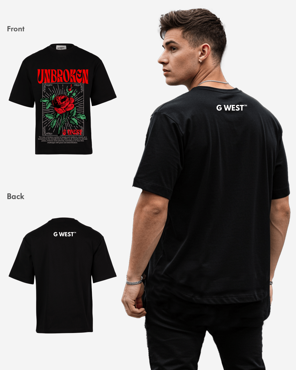 G WEST UNBROKEN OVERSIZED T-Shirt Mens G West