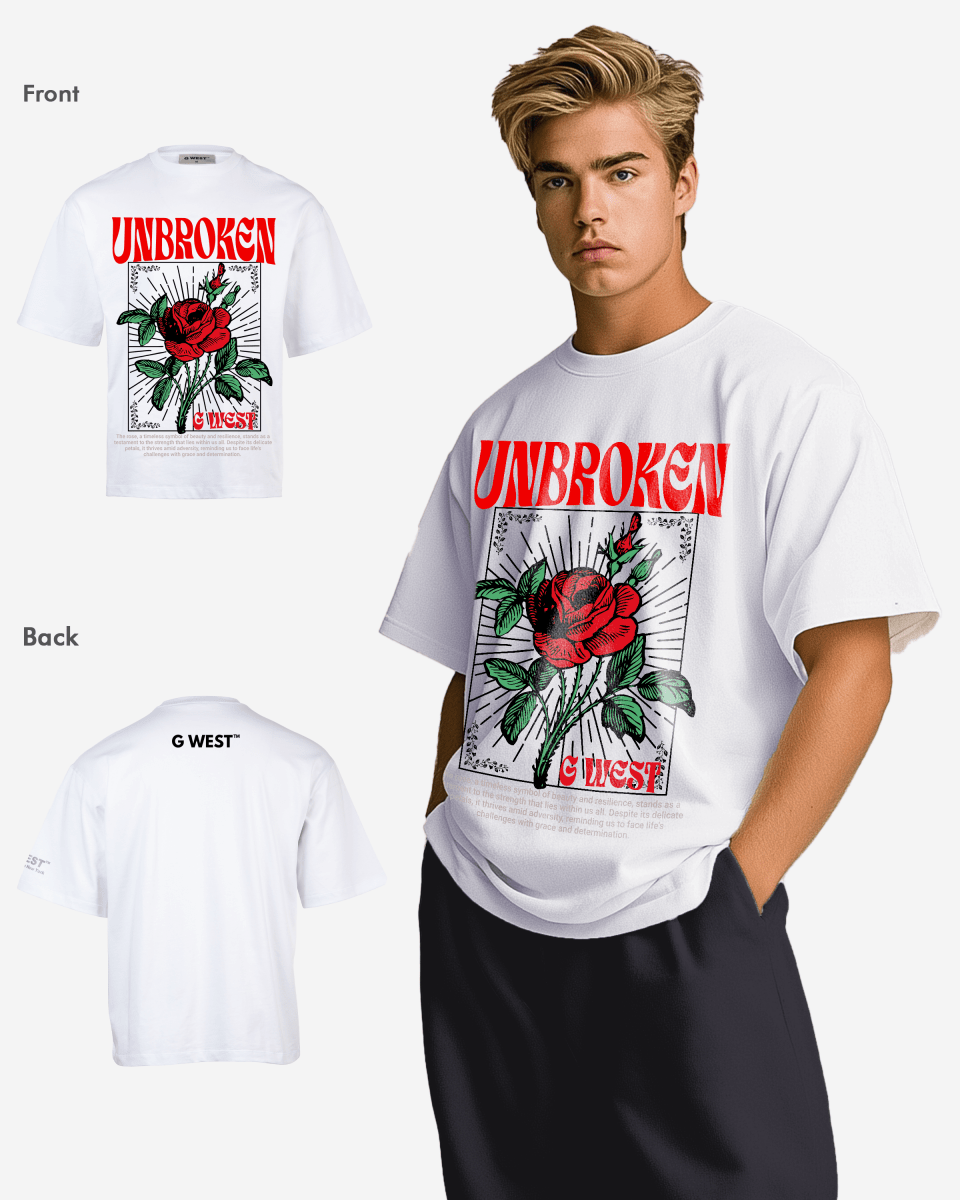 G WEST UNBROKEN OVERSIZED T-Shirt Mens G West