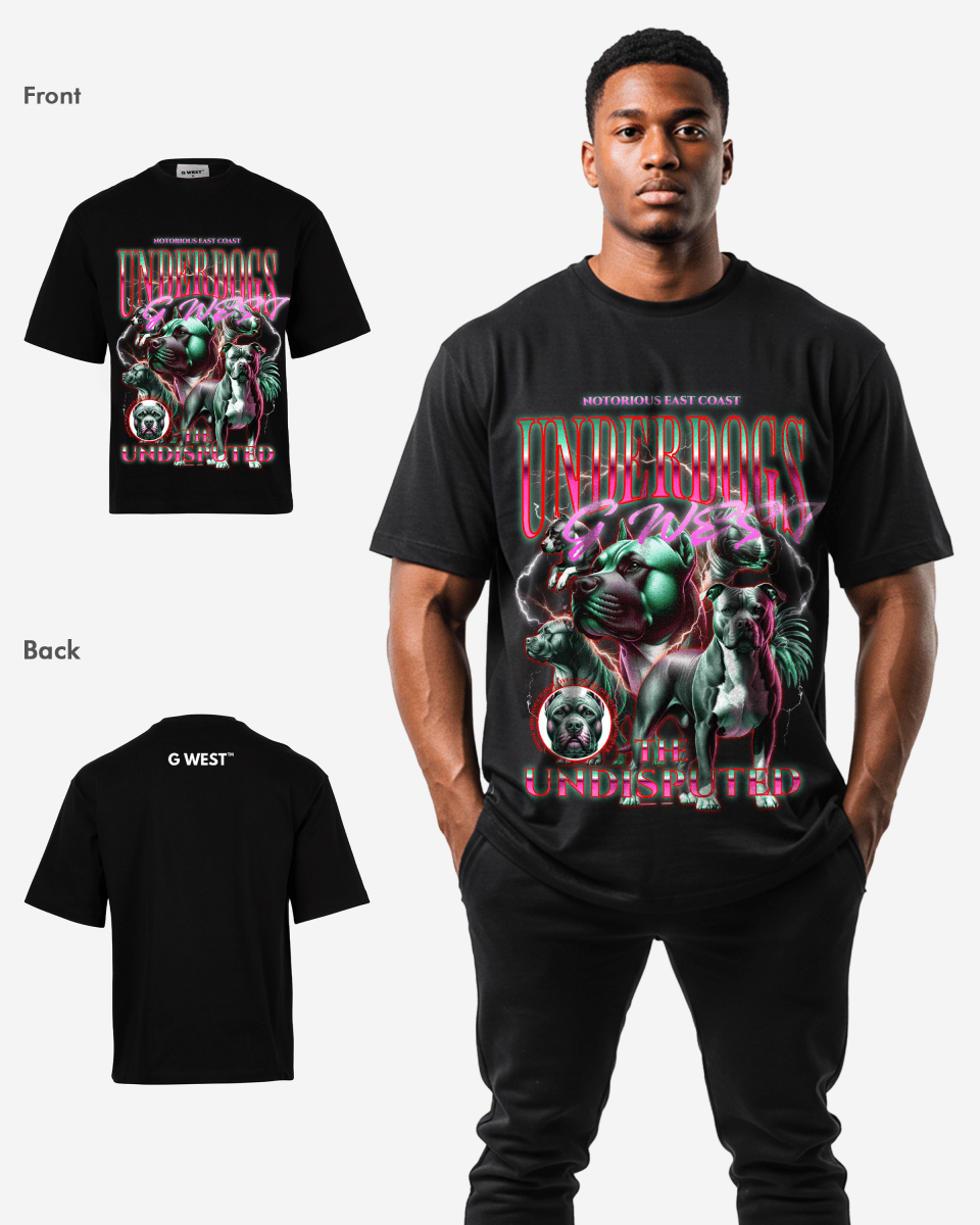 G WEST UNDERDOGS OVERSIZED T-Shirt Mens G West