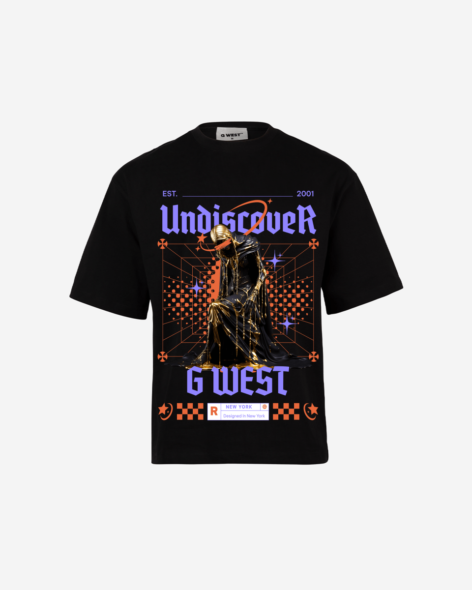 G WEST UNDISCOVER OVERSIZED T-Shirt Mens G West