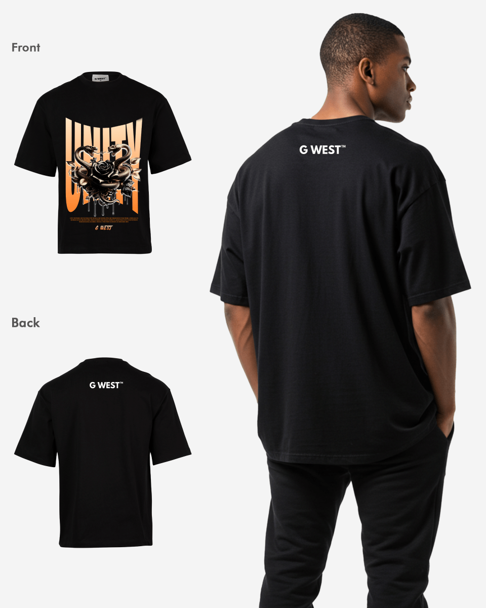 G WEST UNITY OVERSIZED T-Shirt Mens G West