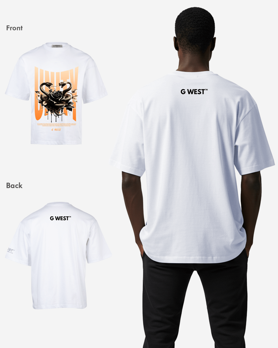 G WEST UNITY OVERSIZED T-Shirt Mens G West
