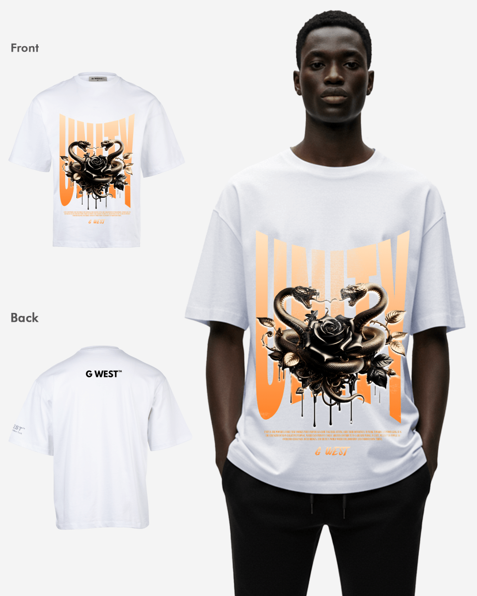 G WEST UNITY OVERSIZED T-Shirt Mens G West