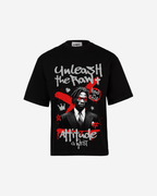 G WEST UNLEASH THE RAW OVERSIZED T-Shirt Mens G West