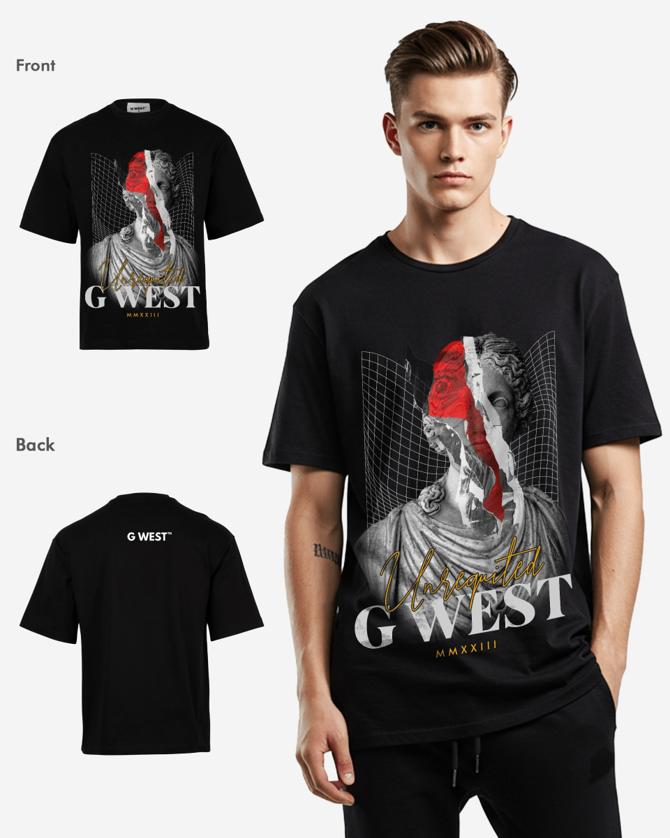 G WEST UNREQUITED OVERSIZED T-Shirt Mens G West