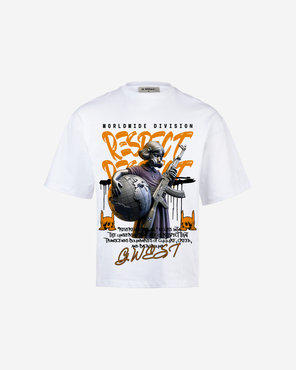G WEST UNSEEN BATTLE OVERSIZED T-Shirt Mens G West