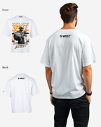 G WEST UNSEEN BATTLE OVERSIZED T-Shirt Mens G West