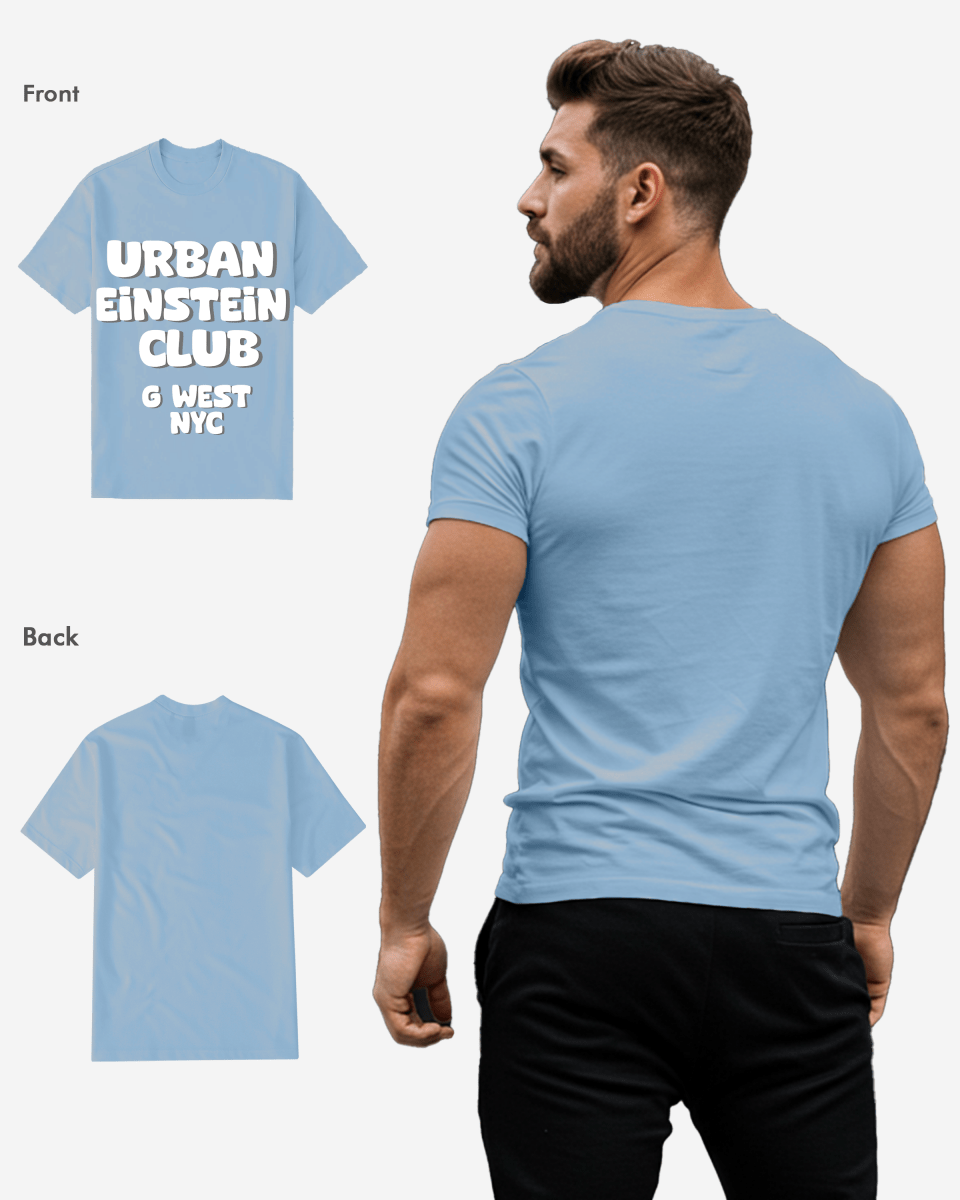 G West Mens Urban Einstein Club Tee G West