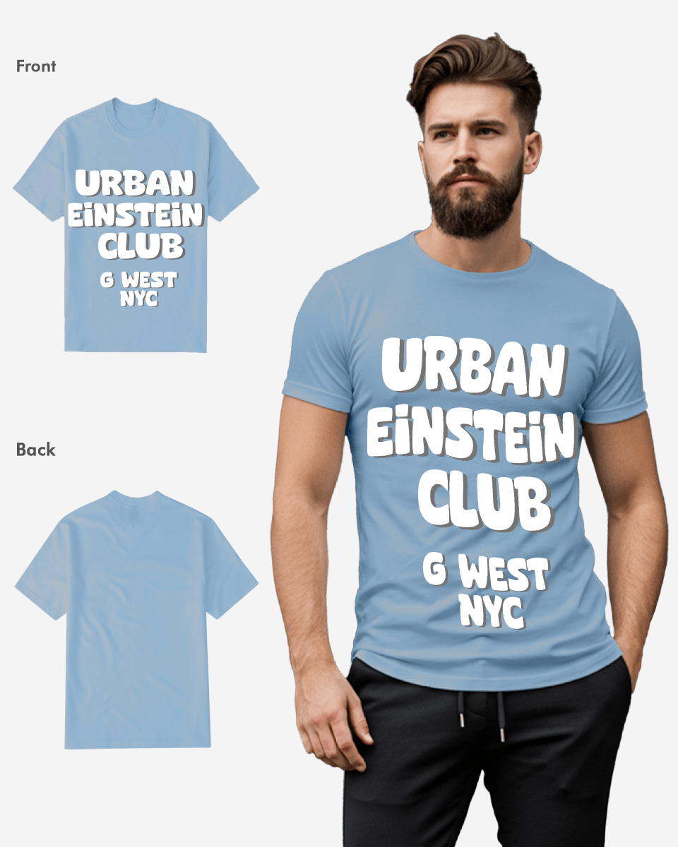 G West Mens Urban Einstein Club Tee G West