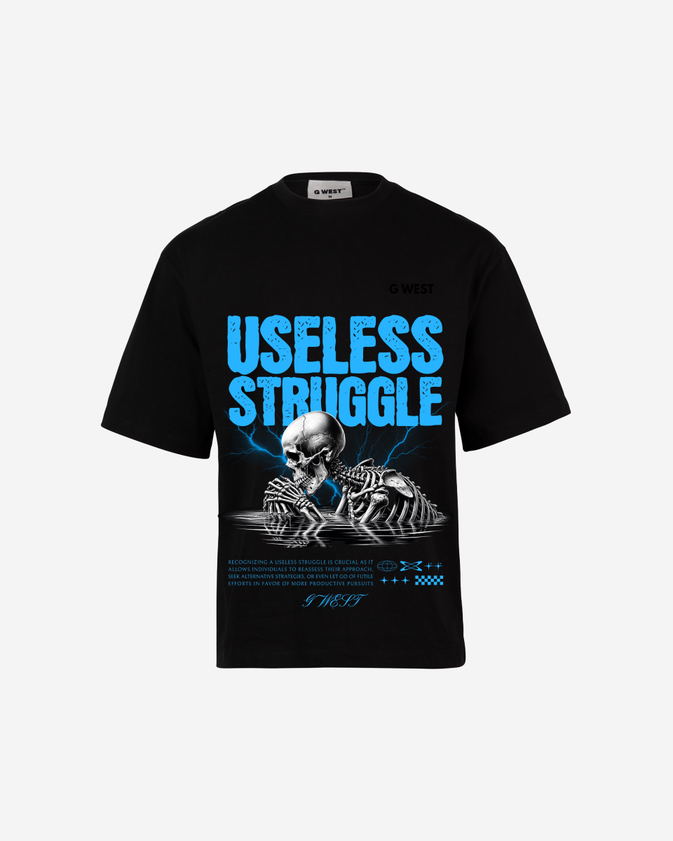 G WEST USELESS STRUGGLE OVERSIZED T-Shirt Mens G West