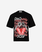 G WEST WINGS N BLOOMS OVERSIZED T-Shirt Mens G West