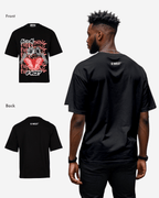 G WEST WINGS N BLOOMS OVERSIZED T-Shirt Mens G West