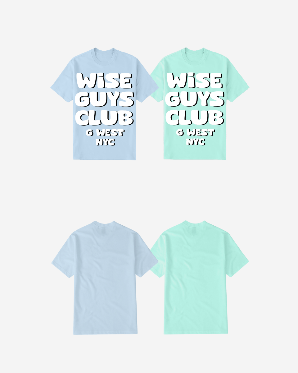 G West Mens Wise Guys Club Tee G West