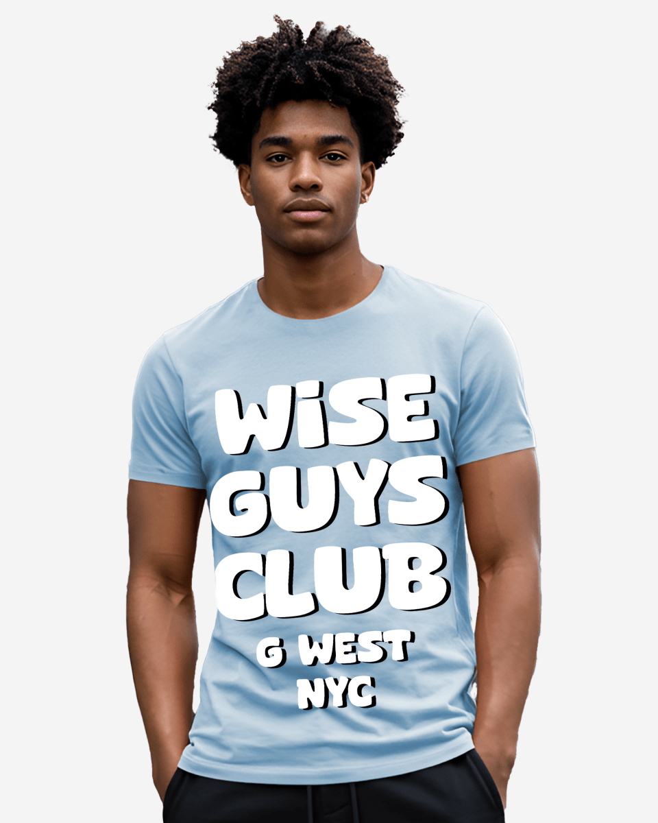 G West Mens Wise Guys Club Tee G West