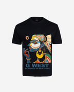 G West Mens Work Of Art Oversized Tee G West