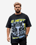G West World is Yours Black T-Shirt Big and Tall Mens G West