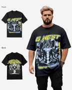 G West World is Yours Black T-Shirt Big and Tall Mens G West