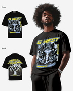 G West World Is Yours Premium Oversized T-Shirt Mens G West