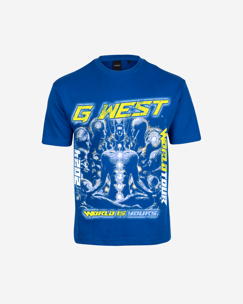 G West World Is Yours Premium Oversized T-Shirt Mens G West
