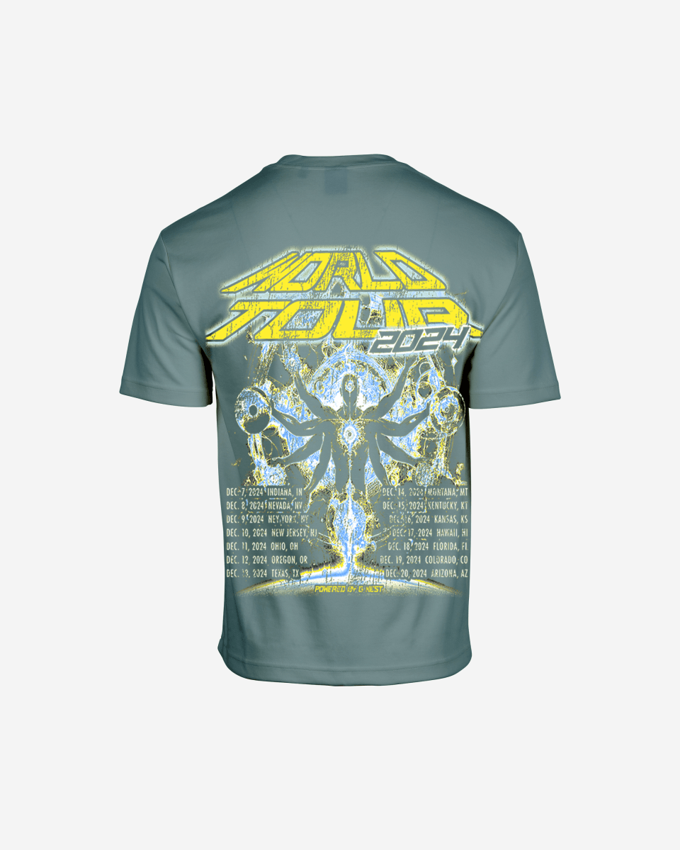 G West World Is Yours Premium Oversized T-Shirt Mens G West