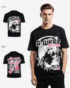 G West Mens World Tour Premium Oversized Tee G West