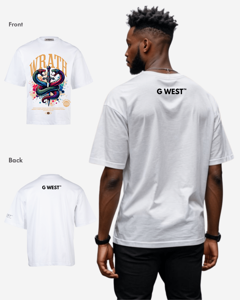 G WEST WRATH OVERSIZED T-Shirt Mens G West