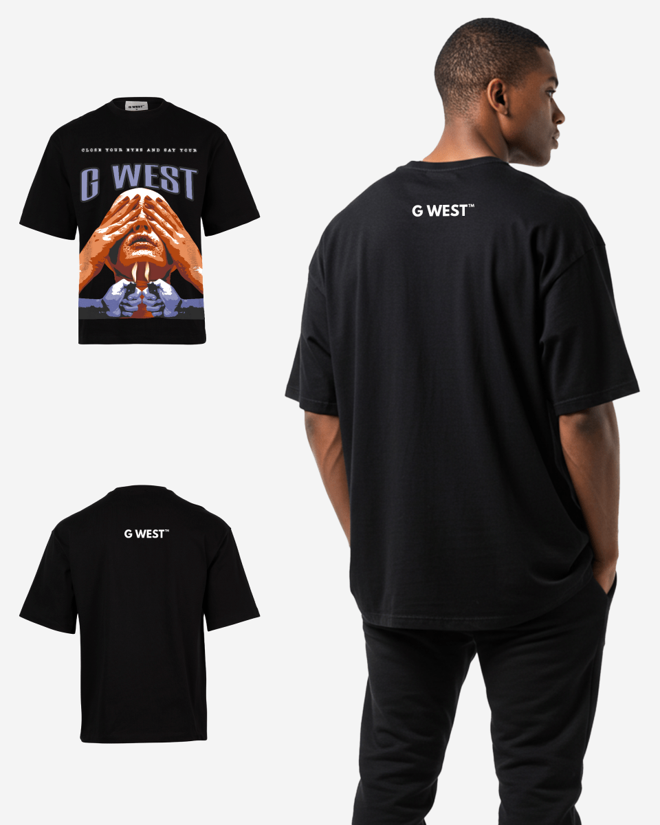 G West Candlelit Secret Oversized T-Shirt Mens G West