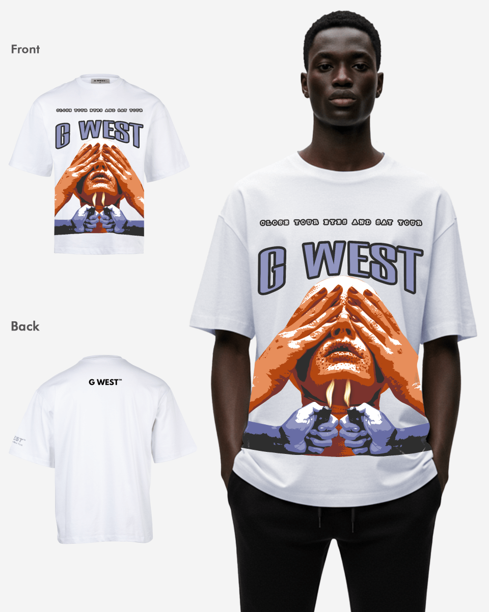 G West Candlelit Secret Oversized T-Shirt Mens G West