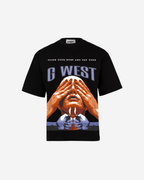 G West Candlelit Secret Oversized T-Shirt Mens G West