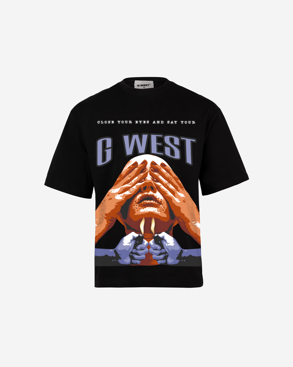 G West Candlelit Secret Oversized T-Shirt Mens G West
