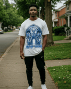 G West Gate To Doom Men's Oversized T-Shirt G West