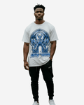 G West Gate To Doom Men's Oversized T-Shirt G West