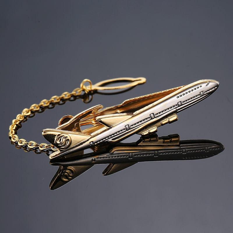 Gentlemen Fashion Men Tie Clip Classy Necktie Tie Bar Tie Clip For Men's Skinny Necktie Tie Clip Gift For Husband Dolphin Ship Wedding Tie Men Jewelry Romantic Necktie Bar Clips Groomsmen Grooms Business Formal Necktie Clips Stevvex