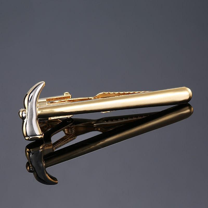 Gentlemen Fashion Men Tie Clip Classy Necktie Tie Bar Tie Clip For Men's Skinny Necktie Tie Clip Gift For Husband Dolphin Ship Wedding Tie Men Jewelry Romantic Necktie Bar Clips Groomsmen Grooms Business Formal Necktie Clips Stevvex