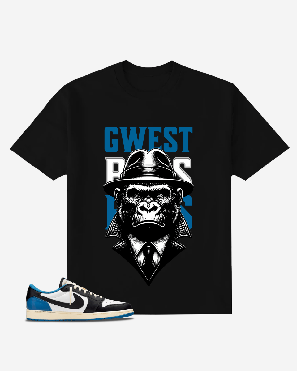 G West Gorilla Boss Oversized T-Shirt Mens G West