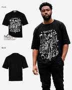 G West Grateful & Clues Chased Oversized T-Shirt Mens G West
