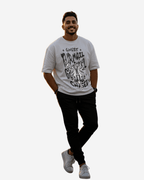 G West Grateful & Clues Chased Oversized T-Shirt Mens G West