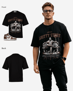 G West Gritty Story Oversized T-Shirt Mens G West