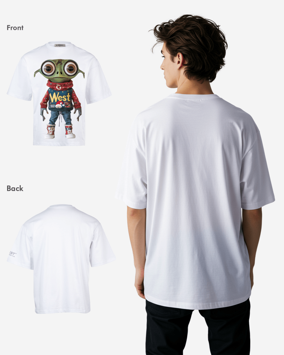 G West Grumpy Claus Oversized T-Shirt Mens G West