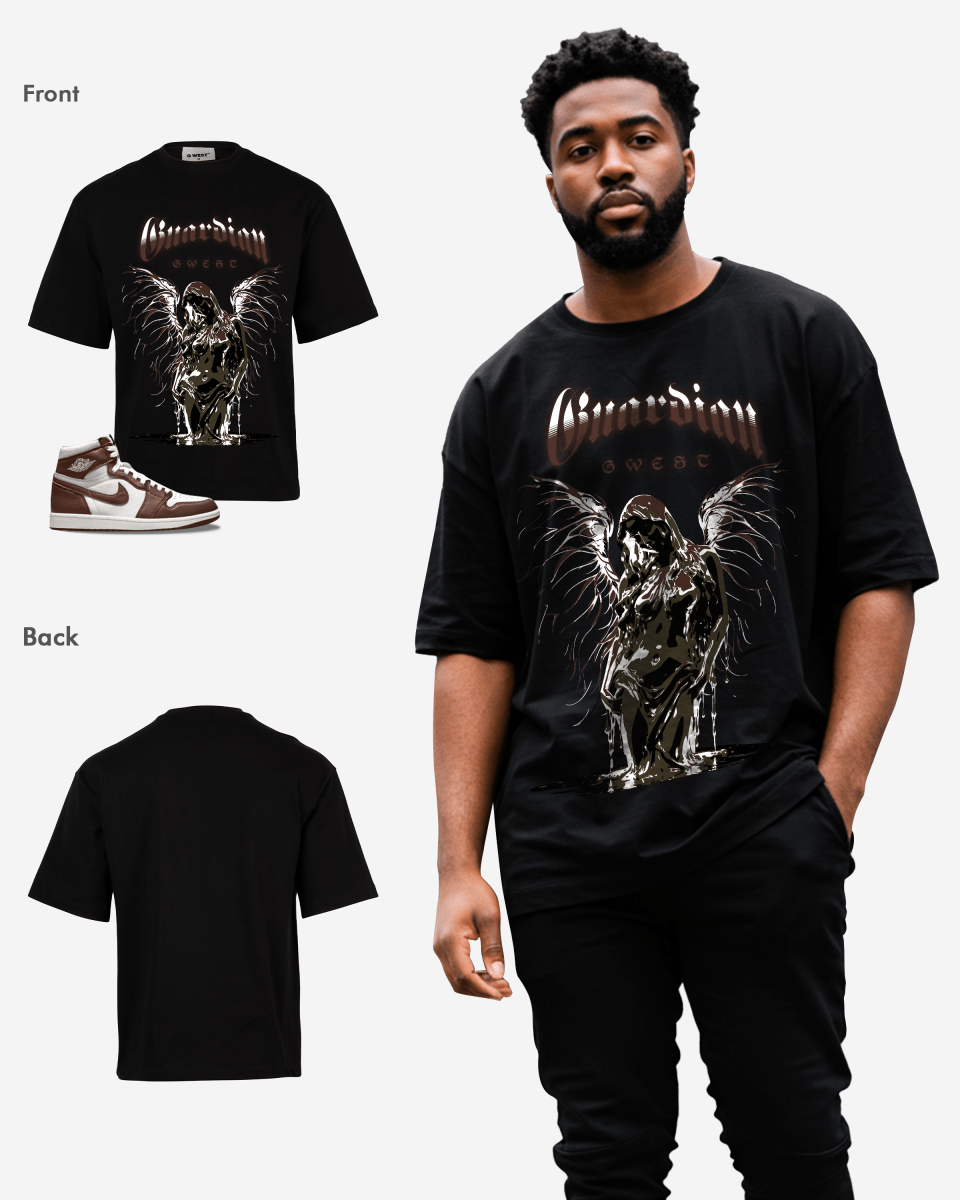 G West Guardian Angel Oversized T-Shirt para Hombre