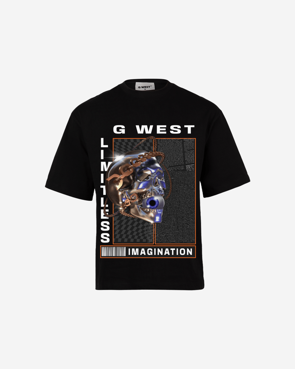 G WEST LIMITLESS OVERSIZED T SHIRTS Mens G West
