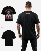 G WEST red eyed rage OVERSIZED T-Shirt Mens G West